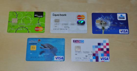 Srovnání kreditní karty – GE Money, Poštovní spořitelny, Home Credit